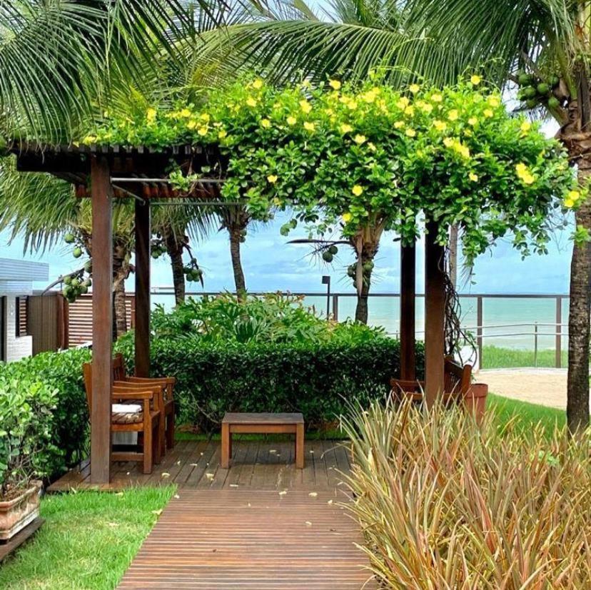 Apartamento A Beira Mar Com Piscina Estilo Resort Cabedelo Exterior foto