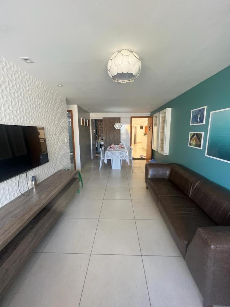 Apartamento A Beira Mar Com Piscina Estilo Resort Cabedelo Exterior foto